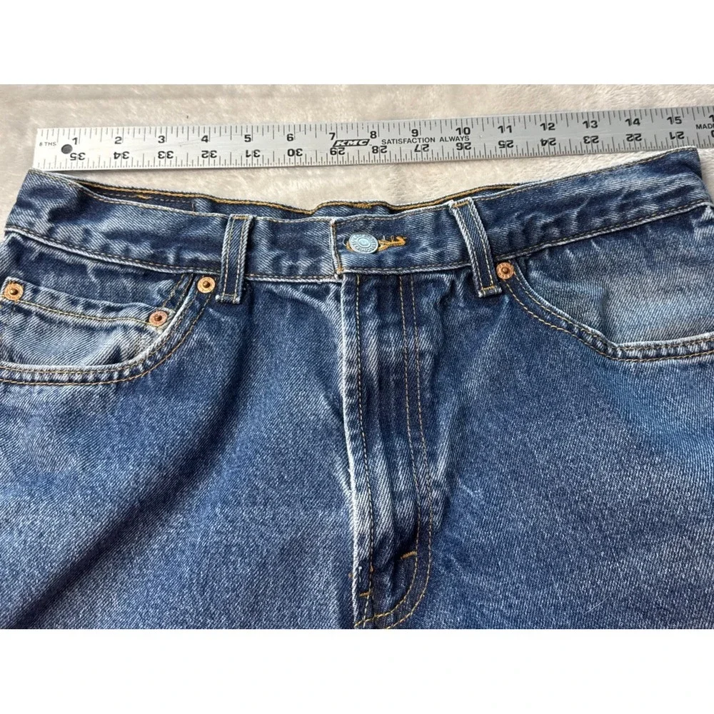 Vintage Levis 505 Jeans Men 34x36 Tag Regular Fit Straight 100% Cotton Y2K